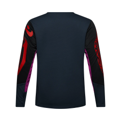👕🔥 Camiseta Fox Defend Creation Youth Manga Larga – Resistencia y Rendimiento para Jóvenes Riders MTB