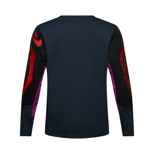 👕🔥 Camiseta Fox Defend Creation Youth Manga Larga – Resistencia y Rendimiento para Jóvenes Riders MTB