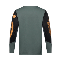 👕🔥 Camiseta Fox Defend Creation Youth Manga Larga – Resistencia y Rendimiento para Jóvenes Riders MTB