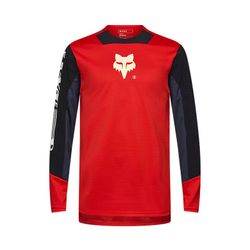 🔥 Camiseta Fox Defend Elevated – Resistencia y Estilo para el MTB (Rojo Fluorescente) 🔥