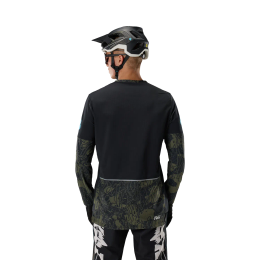 🦊 Camiseta Fox Defend Thermal Lunar Special Edition 🌙🚵‍♂️ | Camiseta Térmica MTB de Manga Larga