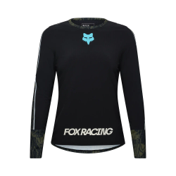🦊 Camiseta Fox Defend Thermal Lunar Special Edition Mujer 🌙🔥 | Jersey MTB de Manga Larga