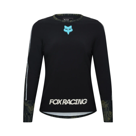 🦊 Camiseta Fox Defend Thermal Lunar Special Edition Mujer 🌙🔥 | Jersey MTB de Manga Larga