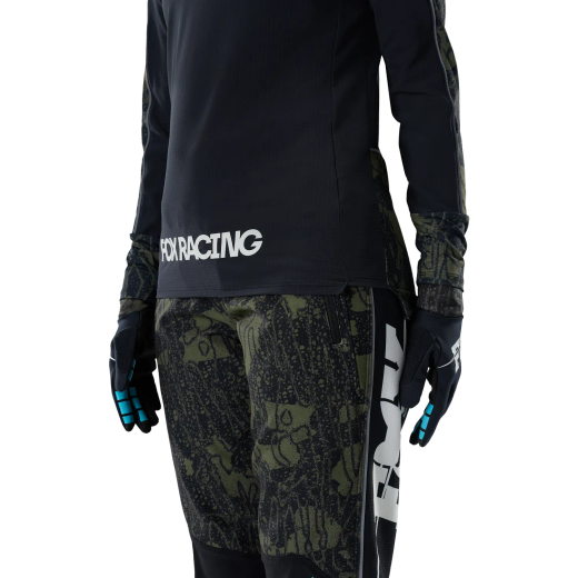🦊 Camiseta Fox Defend Thermal Lunar Special Edition Mujer 🌙🔥 | Jersey MTB de Manga Larga