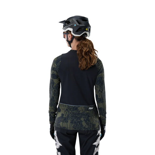 🦊 Camiseta Fox Defend Thermal Lunar Special Edition Mujer 🌙🔥 | Jersey MTB de Manga Larga