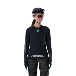 🦊 Camiseta Fox Defend Thermal Lunar Special Edition Mujer 🌙🔥 | Jersey MTB de Manga Larga