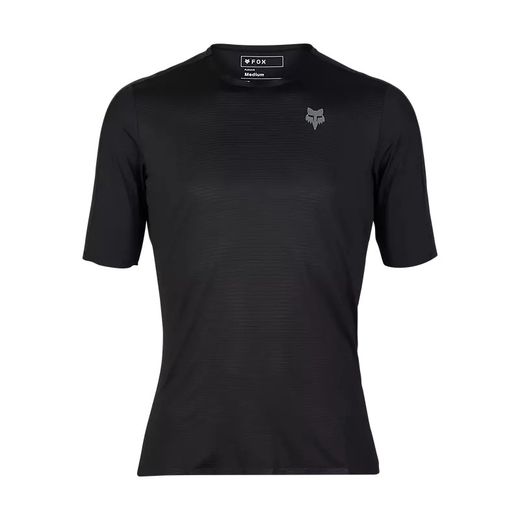 Camiseta Fox Flexair Ascent Jersey – Rendimiento, Comodidad y Estilo para Ciclistas Color Negro