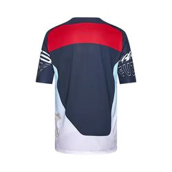 🚴‍♀️ Camiseta Fox Flexair Elevated – Confort y Rendimiento para Ciclistas de MTB Azul Medianoche 🌌