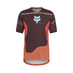 🚵‍♂️👕 Camiseta Fox Flexair Elevated – Confort y Rendimiento para MTB  Color Marrón Cacao 🍫🌿