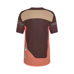 🚵‍♂️👕 Camiseta Fox Flexair Elevated – Confort y Rendimiento para MTB  Color Marrón Cacao 🍫🌿