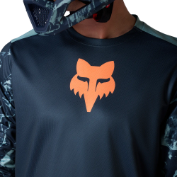 👕🔥 Camiseta Fox Manga Larga Ranger Image Print – Rendimiento MTB con Estilo Exclusivo