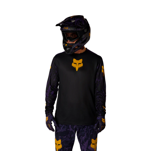 👕🔥 Camiseta Fox Manga Larga Ranger Image Print – Rendimiento MTB con Estilo Exclusivo