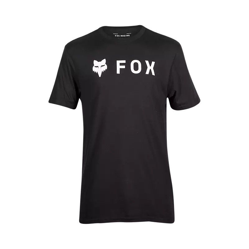🦊🔥 Camiseta Fox Premium Absolute | Comodidad y Estilo para el Día a Día  Negra/blanca L