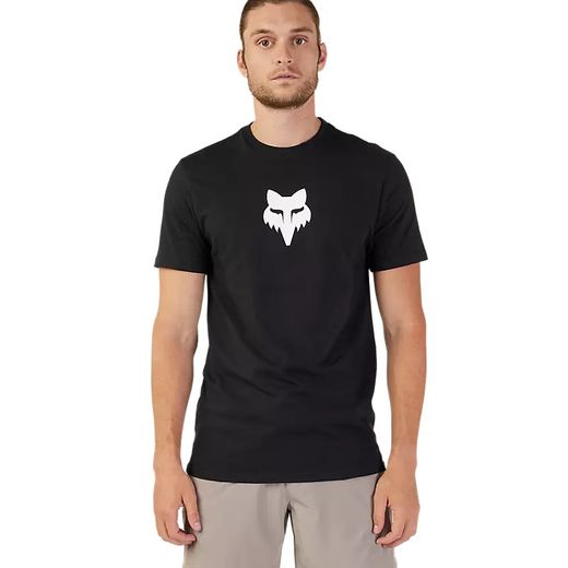 🦊🔥 Camiseta Fox Premium Fox Head | Estilo y Comodidad en Cada Aventura  Negra