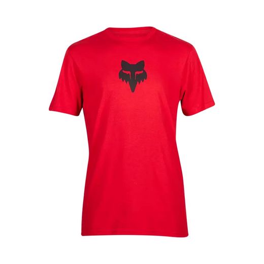 Camiseta Fox Premium Fox Head | Estilo y Comodidad en Cada Aventura 🦊 Rojo fuego