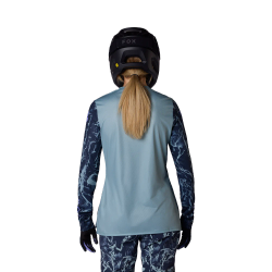 👕🔥 Camiseta Fox Ranger Image Print Mujer Manga Larga – Comodidad y Estilo para MTB y Trail