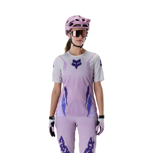 🦊👕 Camiseta Fox Women's Ranger Short Sleeve Jersey Foundry | Maillot MTB para Mujer de Manga Corta 🚴‍♀️🌿
