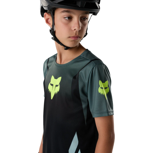🔥 Camiseta Fox Youth Ranger Foundry Manga Corta 🚵‍♂️ | Maillot MTB Juvenil Fox Racing