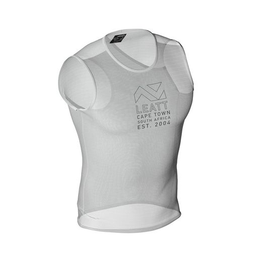 Camiseta Leatt Interior sin Mangas Blanco | Comodidad, Transpirabilidad y Rendimiento para Ciclistas