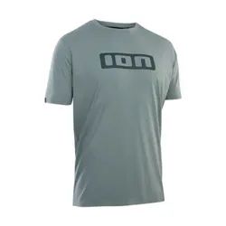 Camiseta Ion Hombre MTB Jersey Logo DR Manga Corta Gris | Rendimiento y estilo para tus rutas MTB
