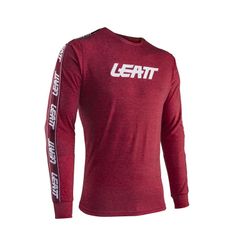 Camiseta Leatt Manga Larga Premium Ruby | Rendimiento, Estilo y Confort para Deportistas