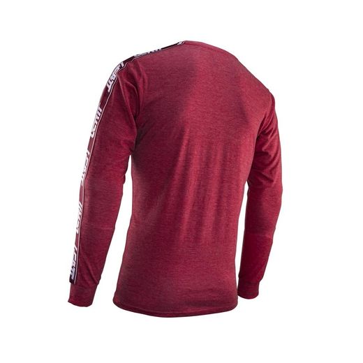 Camiseta Leatt Manga Larga Premium Ruby | Rendimiento, Estilo y Confort para Deportistas