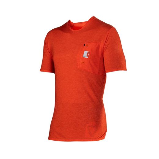 Camiseta Leatt MTB AllMtn 2.0 Glow: Visibilidad y Rendimiento para Ciclistas de Montaña