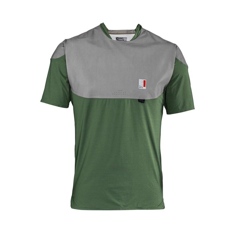 Camiseta Leatt MTB AllMtn 3.0 Spinach: Comodidad, Durabilidad y Estilo para Ciclistas de Montaña L