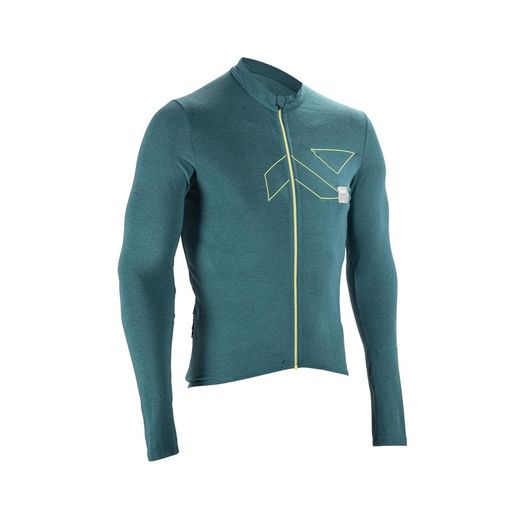 Camiseta Leatt MTB Endurance 4.0 Manga Larga — Teal | Resistencia y rendimiento en cada pedalada