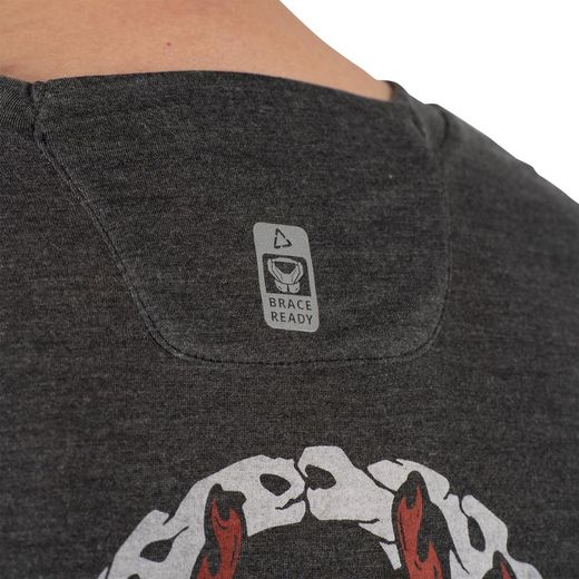 Camiseta Leatt MTB Gravity 1.0 Negro - Comodidad y Estilo para los Ciclistas Más Exigentes