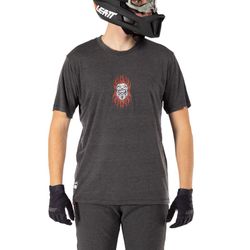 Camiseta Leatt MTB Gravity 1.0 Negro - Comodidad y Estilo para los Ciclistas Más Exigentes