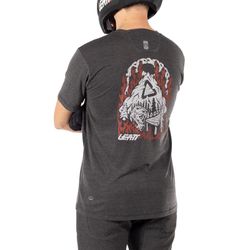 Camiseta Leatt MTB Gravity 1.0 Negro - Comodidad y Estilo para los Ciclistas Más Exigentes