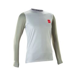 🤍🚵‍♀️ Camiseta Leatt MTB Gravity 2.0 Manga Larga Mujer Blanco – Estilo, ligereza y control total 🌿💨