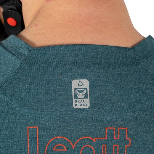 Camiseta Leatt MTB Gravity 2.0 Teal - Comodidad, Estilo y Rendimiento para Ciclistas de MTB