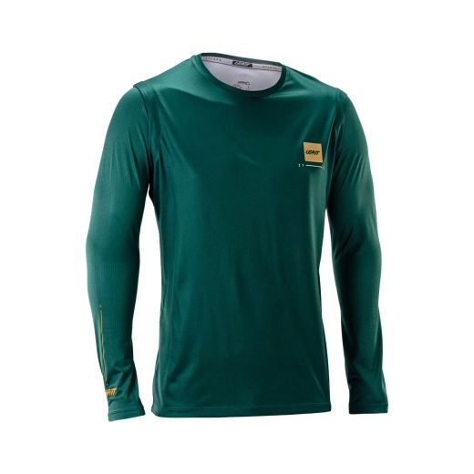 🚵‍♂️🌲 Camiseta Leatt MTB Gravity 2.0 Verde Spruce – Estilo natural, rendimiento total 💨🔥