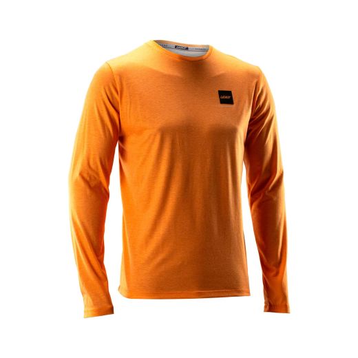 💛⚡ Camiseta Leatt MTB Gravity 3.0 Manga Larga Amarillo Lager – Visibilidad, estilo y rendimiento sin límites 🚵‍♀️🔥