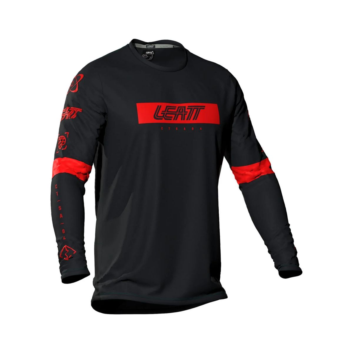 🖤🔥 Camiseta Leatt MTB Gravity 3.0 Manga Larga Jr Negro – Estilo, protección y rendimiento para jóvenes riders ⚡🚴‍♂️ L