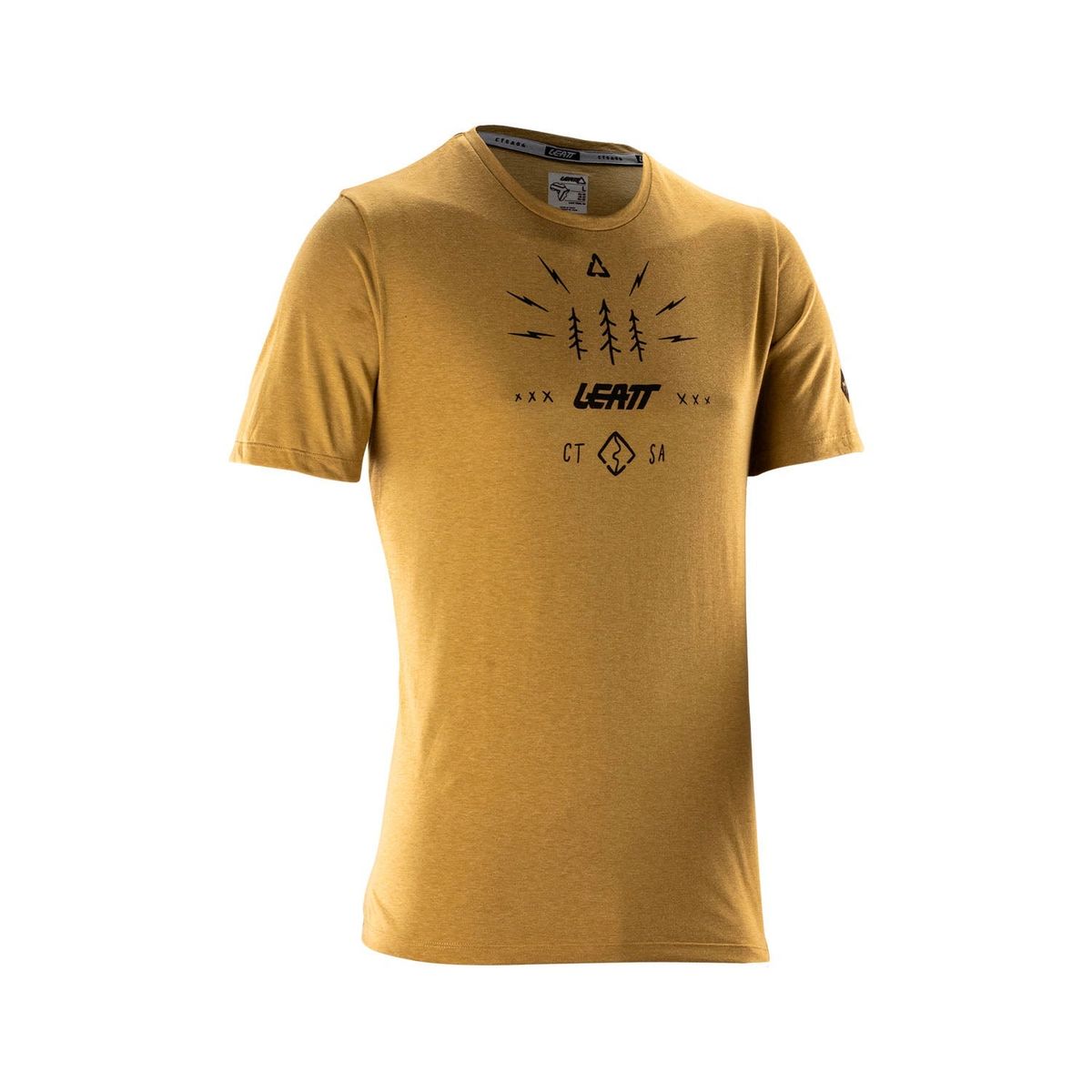 🤎🚵‍♀️ Camiseta Leatt MTB Gravity 3.0 Marrón Brass – Estilo, control y máximo rendimiento ⚡🌄 L