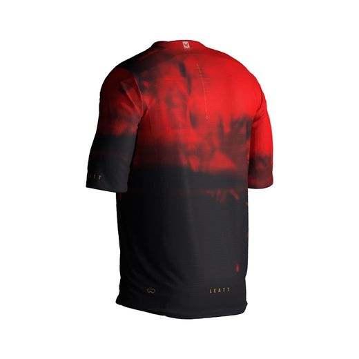 🔥🚵‍♂️ Camiseta Leatt MTB Gravity 4.0 Jr Rojo – Pasión, potencia y rendimiento sobre la bici ❤️⚡