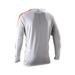 🤍🚴‍♂️ Camiseta Leatt MTB Gravity 4.0 Manga Larga Blanco Cream – Estilo, protección y rendimiento en cada ruta 💨🔥