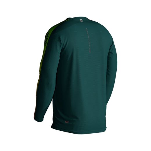 🌲🚵‍♂️ Camiseta Leatt MTB Gravity 4.0 Manga Larga Jr Verde Spruce – Protección, confort y estilo para jóvenes riders ⚡💚