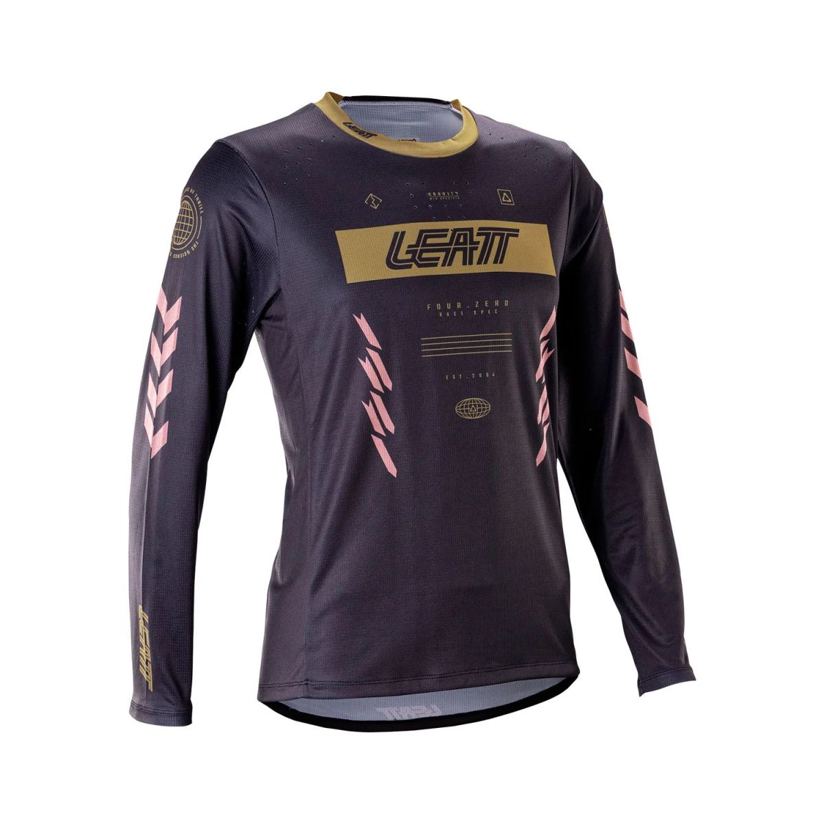 🖤🚵‍♀️ Camiseta Leatt MTB Gravity 4.0 Manga Larga Mujer Race Negro – Rendimiento, protección y estilo racing ⚡🔥 L