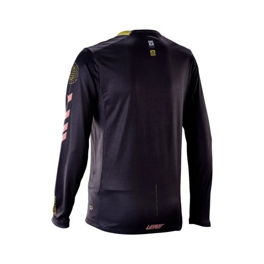 🖤🚵‍♀️ Camiseta Leatt MTB Gravity 4.0 Manga Larga Mujer Race Negro – Rendimiento, protección y estilo racing ⚡🔥