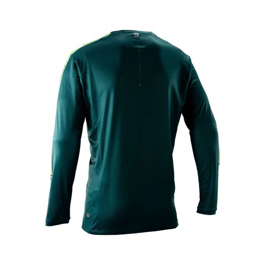 🌿🚴‍♂️ Camiseta Leatt MTB Gravity 4.0 Manga Larga Verde Spruce – Máximo rendimiento y estilo en cada descenso 💨🔥