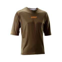 🤎🚵‍♂️ Camiseta Leatt MTB Gravity 4.0 Marrón Loam – Rendimiento, estilo y comodidad total 🌄🔥
