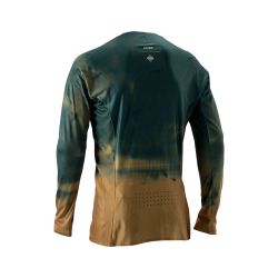 🌲🚵‍♂️ Camiseta Leatt MTB Gravity 5.0 Verde Spruce – Rendimiento, estilo y protección en cada bajada ⚡💨