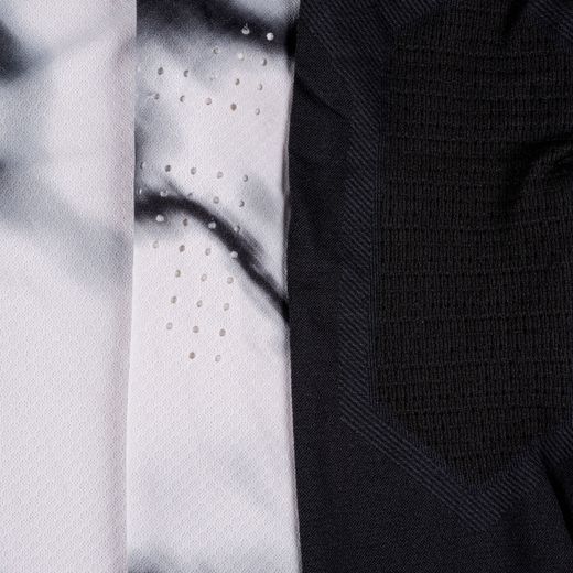 ⚪🔥 Camiseta Leatt MTB Gravity 8.0 Blanco Heatmap – Máximo rendimiento con estilo de competición 🚵‍♂️💨