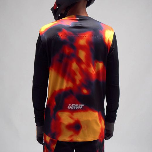 🔴🔥 Camiseta Leatt MTB Gravity 8.0 Rojo Heatmap – Potencia, estilo y rendimiento sin límites 🚵‍♂️💨