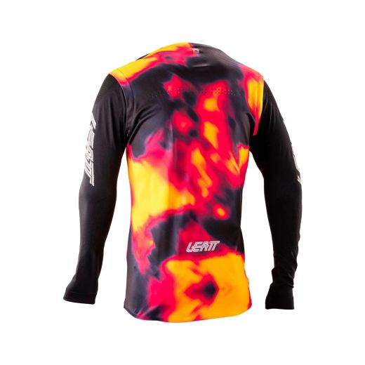 🔴🔥 Camiseta Leatt MTB Gravity 8.0 Rojo Heatmap – Potencia, estilo y rendimiento sin límites 🚵‍♂️💨