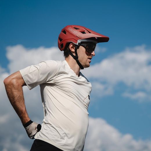 Camiseta Leatt MTB Trail 1.0 X-Flow Cream | Transpirabilidad, Comodidad y Estilo para Ciclistas de MTB